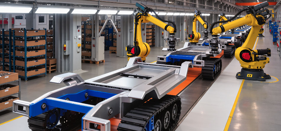 Elektrisch voor robotchassis